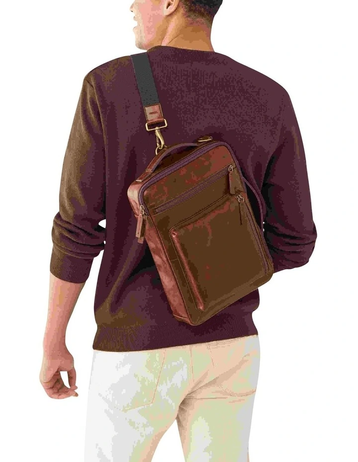 Buckner Computer Backpack in Brown image 5