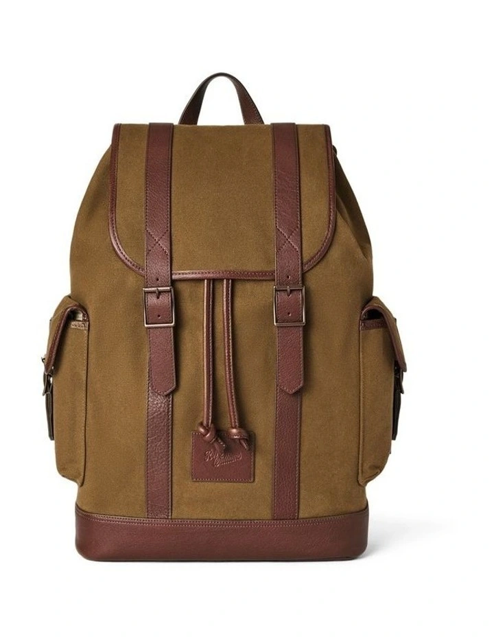 Barrenjoey Overland Backpack in Khaki/Brown image 1