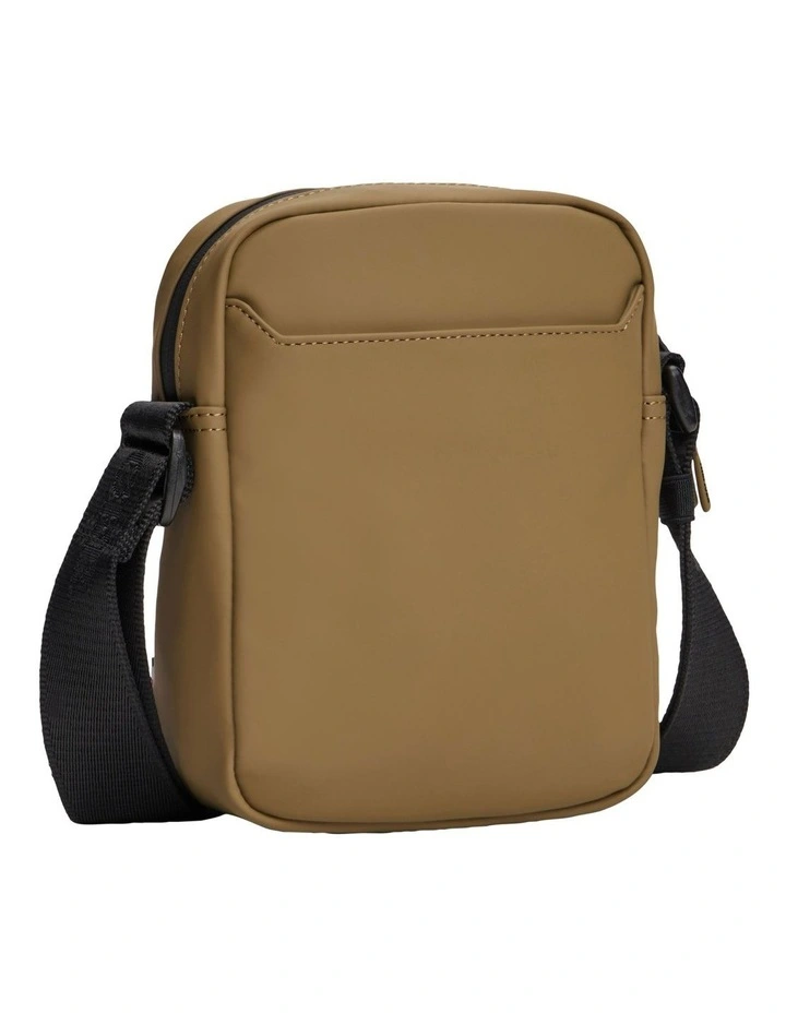 Mini Crossbody Reporter Bag in Beige image 2