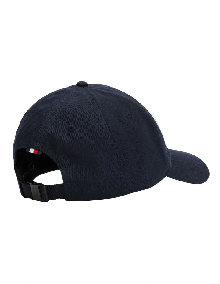 Contrast Monogram Baseball Cap in Blue image 2