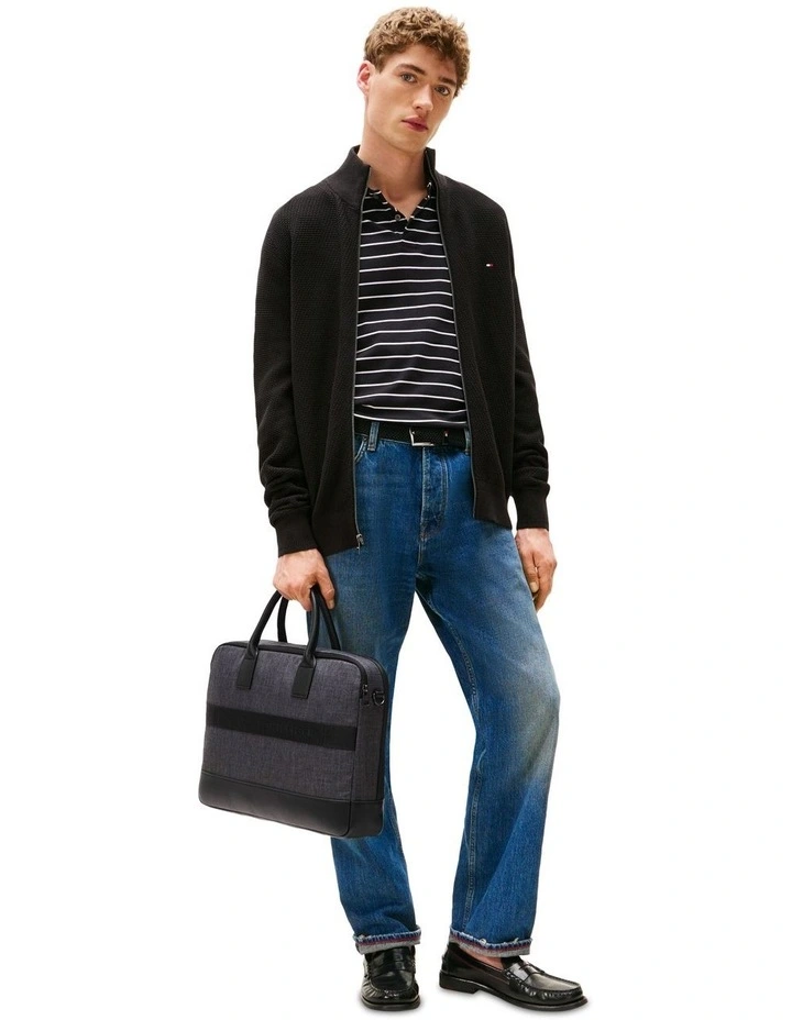Nylon Travel Computer Bag in Grey image 2