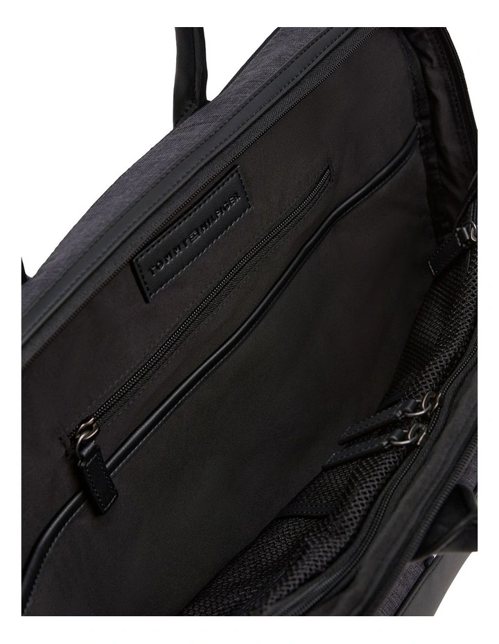 Nylon Travel Computer Bag in Grey image 4