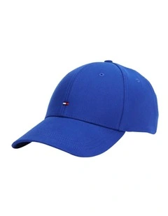 Flag 6 Panel Baseball Cap in Blue