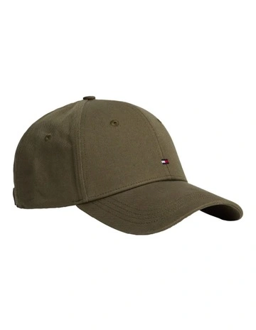 Flag 6 Panel Baseball Cap in Brown