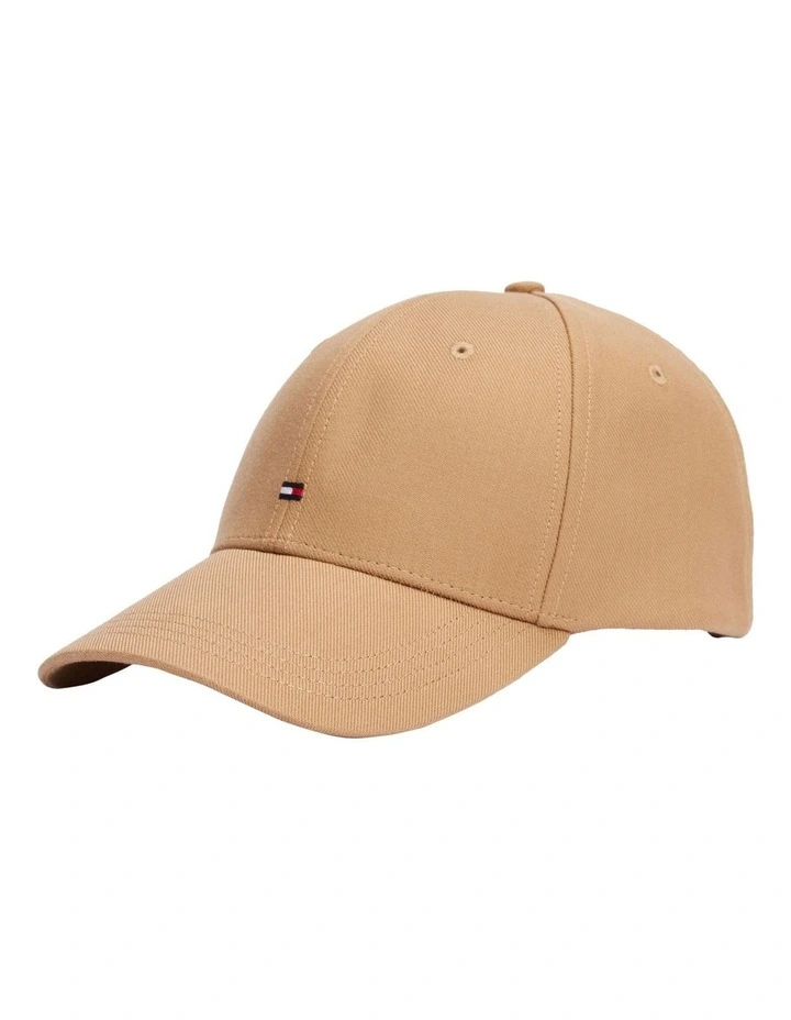 Flag 6 Panel Baseball Cap in Brown image 1