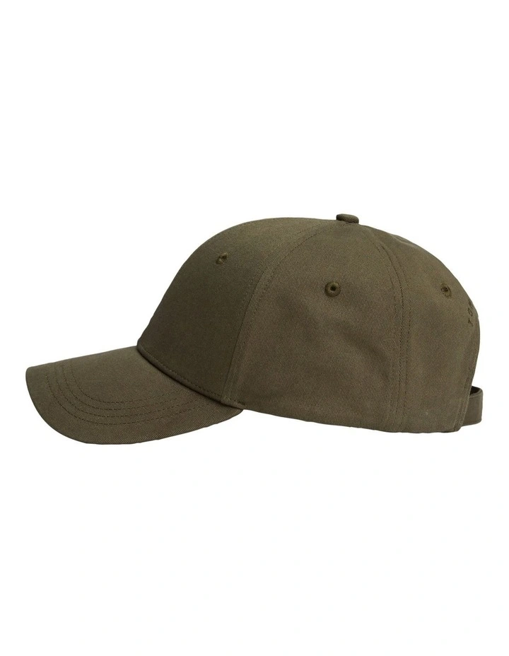 Flag 6 Panel Baseball Cap in Brown image 4