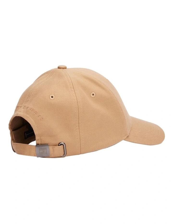 Flag 6 Panel Baseball Cap in Brown image 4