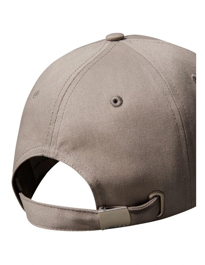 Twill Logo Cap in Steeple Gray image 3