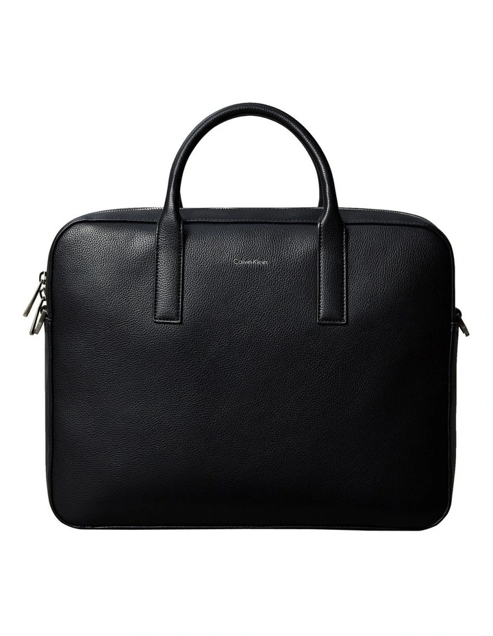 Raised Logo Commuter Bag in Black image 1