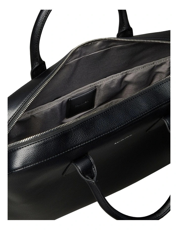 Raised Logo Commuter Bag in Black image 4