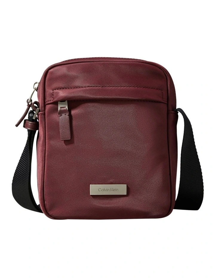Matte Nylon Reporter Bag in Decadent Chocolate image 1