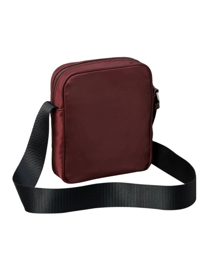 Matte Nylon Reporter Bag in Decadent Chocolate image 2