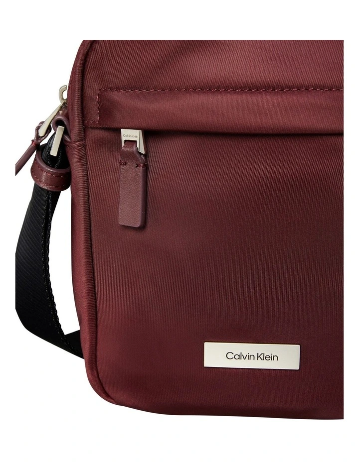 Matte Nylon Reporter Bag in Decadent Chocolate image 3
