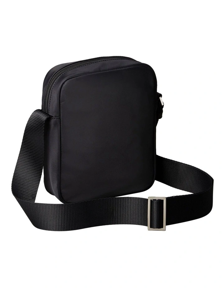 Refined Commuter Nylon Reporter in Black image 2