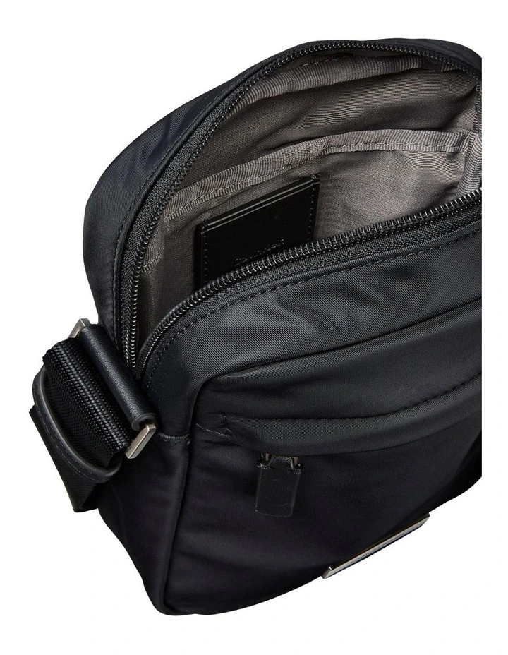 Refined Commuter Nylon Reporter in Black image 3