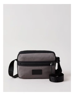 Logo Patch Messenger Bag