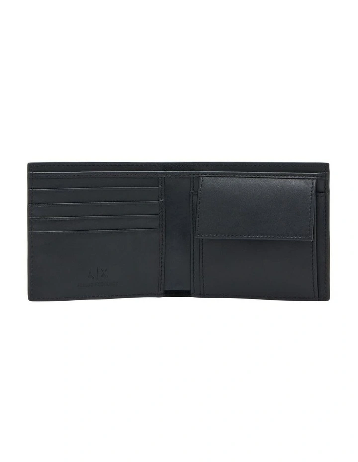 Wallet And Keychain Giftset in Black image 3