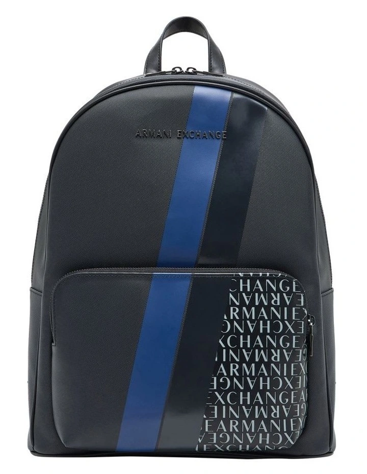 Logo Backpack in Blue image 1