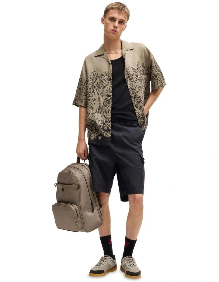 Nesh Backpack Medium in Brown image 2