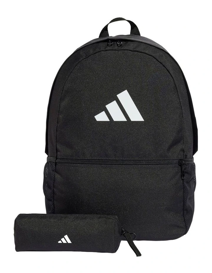 Backpack with Pencil Case in Black image 1