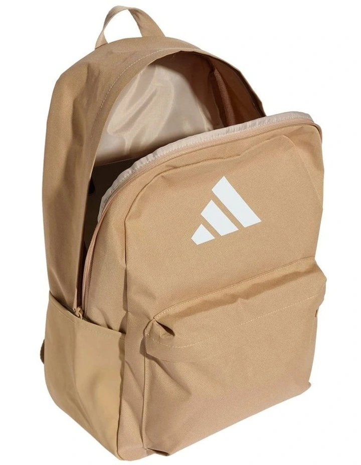 Classic 3 Bar Logo Backpack in Brown image 4
