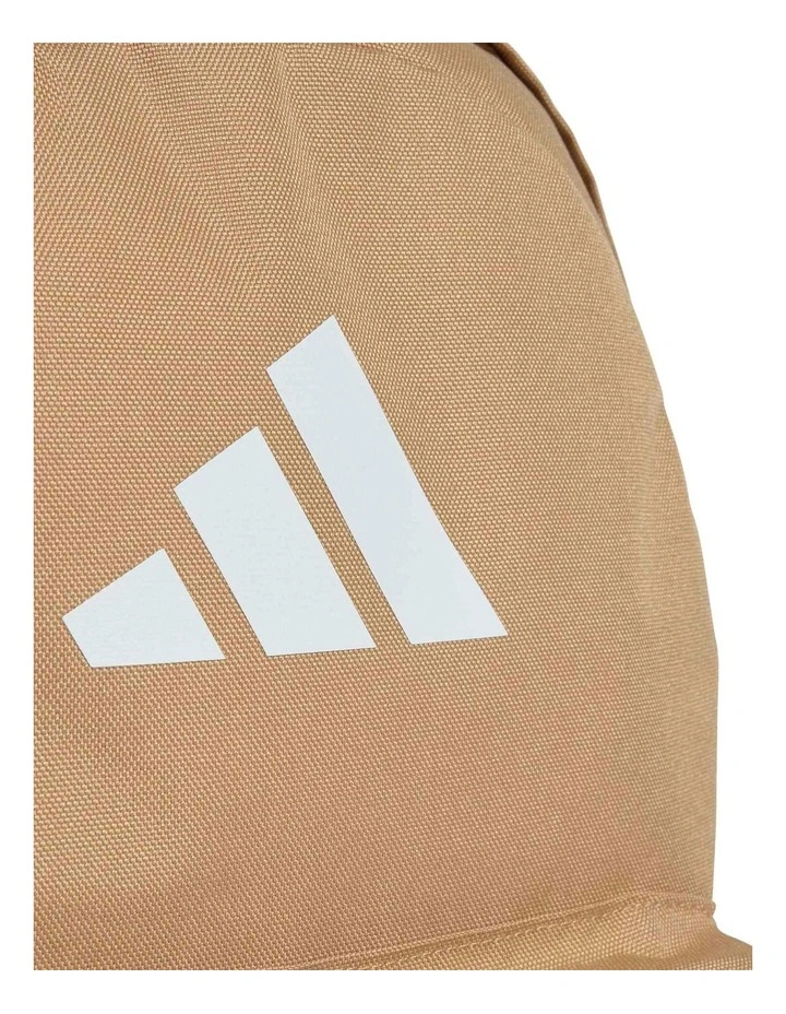 Classic 3 Bar Logo Backpack in Brown image 5