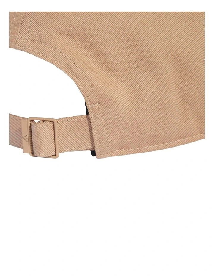New Logo Baseball Cap in Beige image 4
