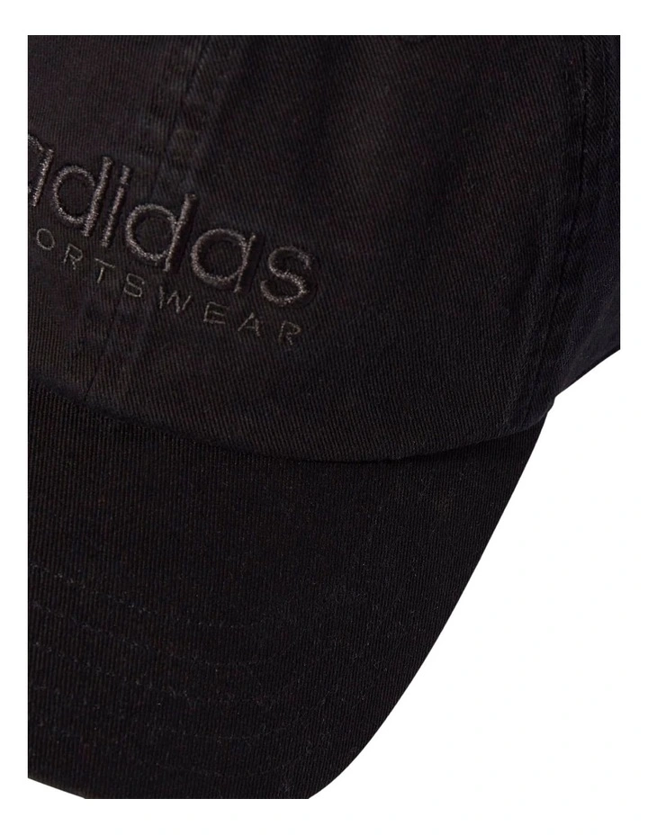 Sportswear Dad Cap in Black image 3