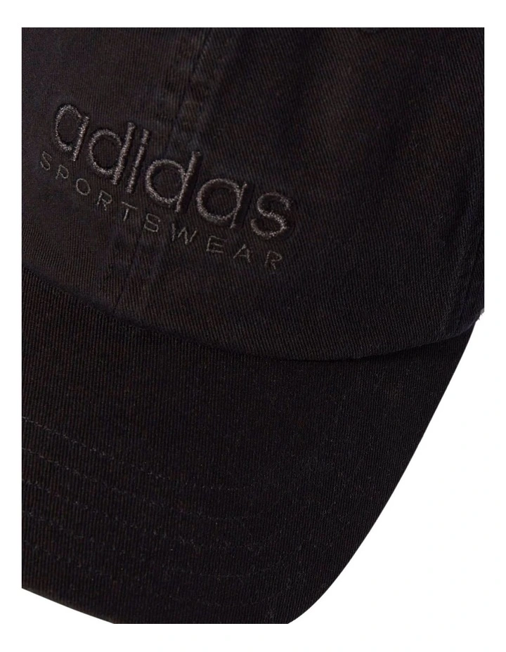 Sportswear Dad Cap in Black image 3