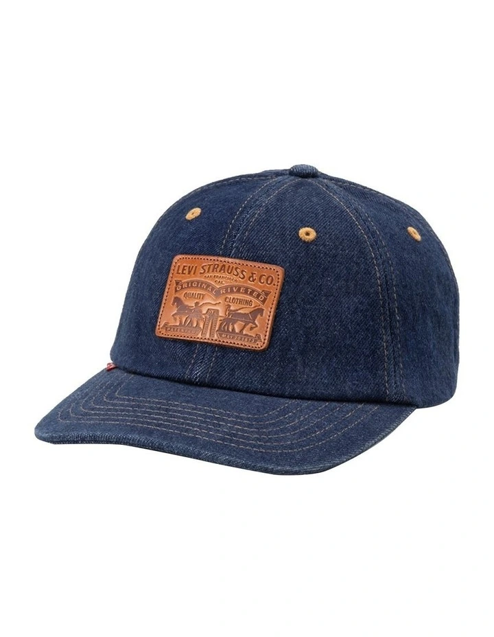 Relaxed Dad Cap in Indigo Rinse 2 image 1