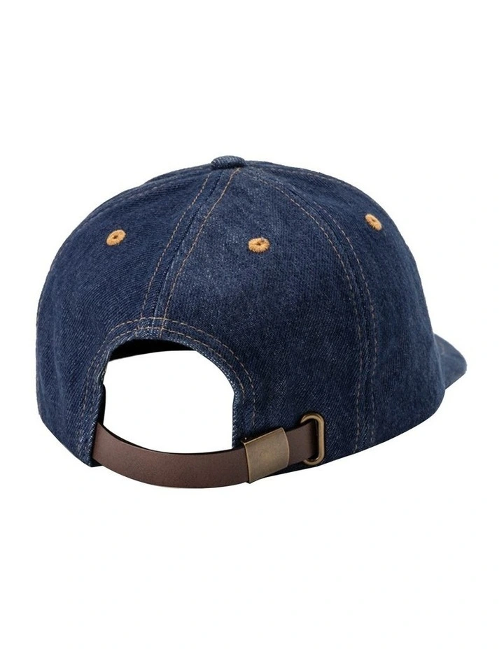 Relaxed Dad Cap in Indigo Rinse 2 image 2