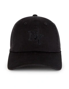 NY Ball Park Cap - Black/Black