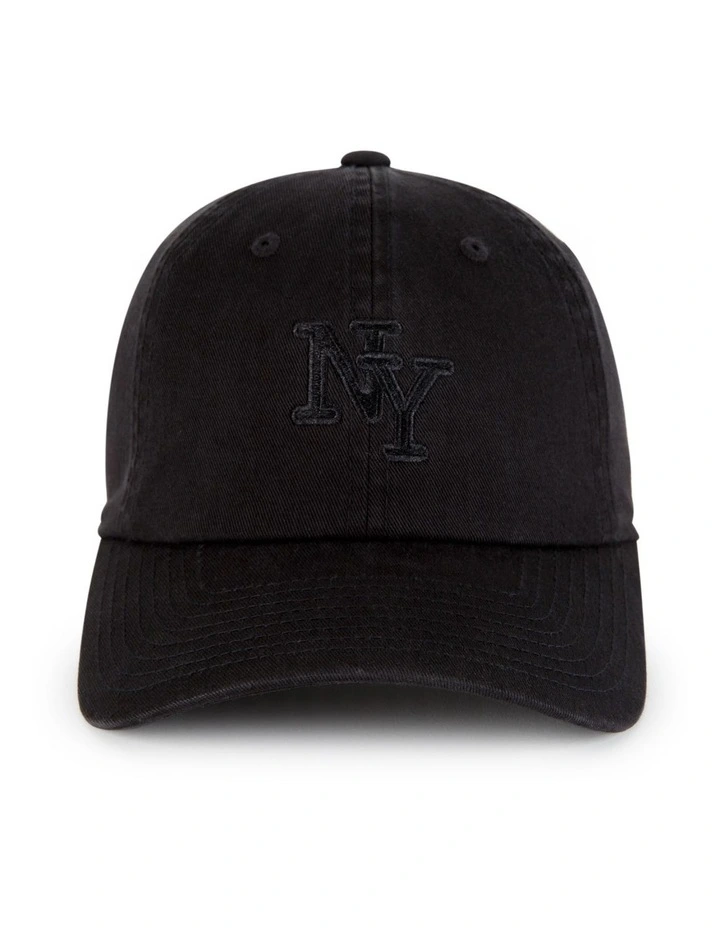 NY Ball Park Cap - Black/Black image 1
