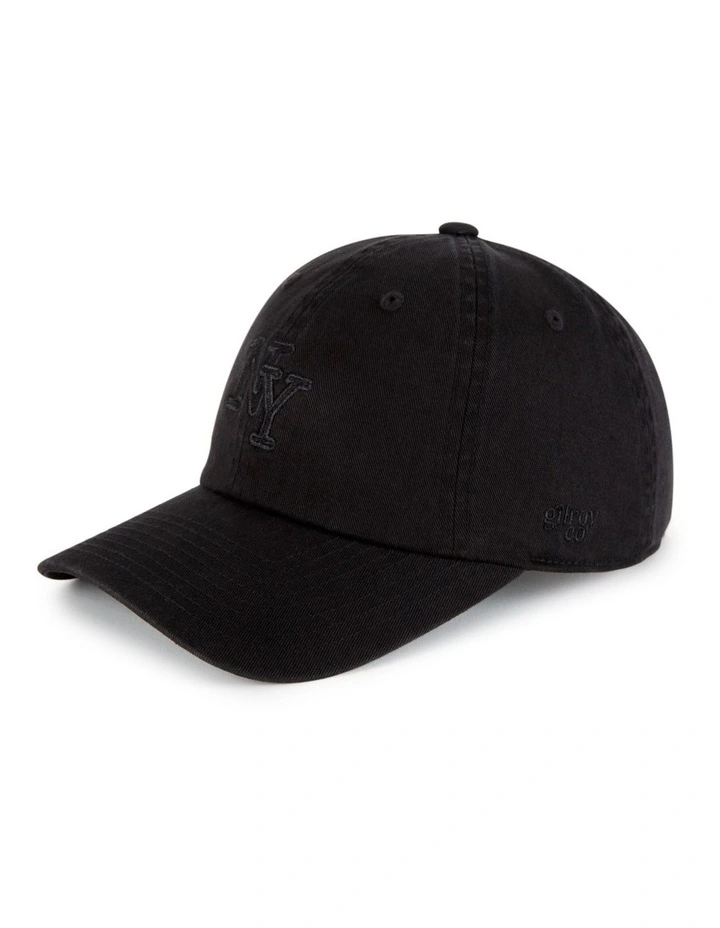 NY Ball Park Cap - Black/Black image 2