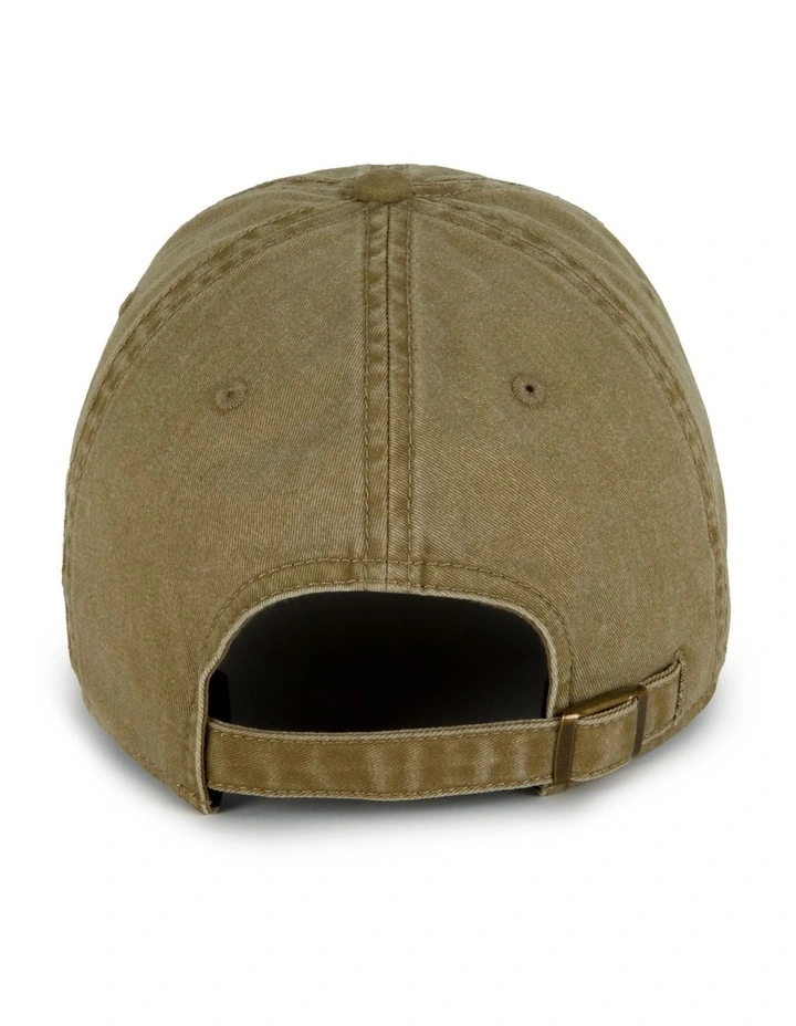 Weekend Vibes Ball Park Cap in Beige image 4