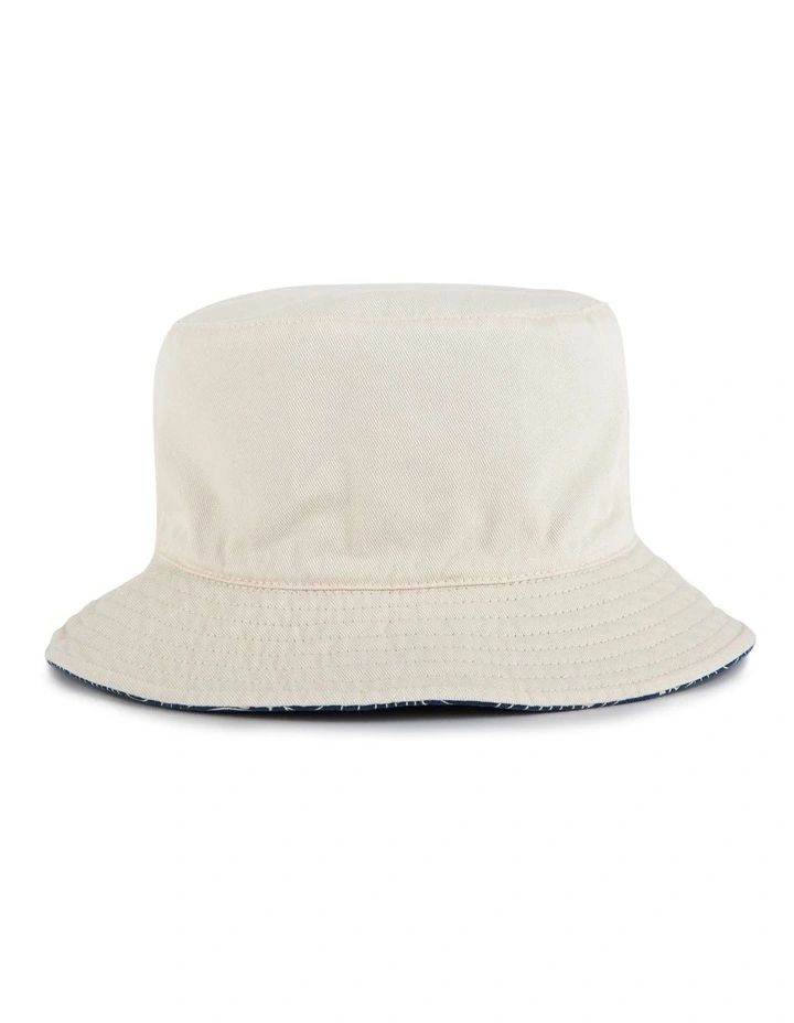 Wavey Bucket Hat in Blue image 4