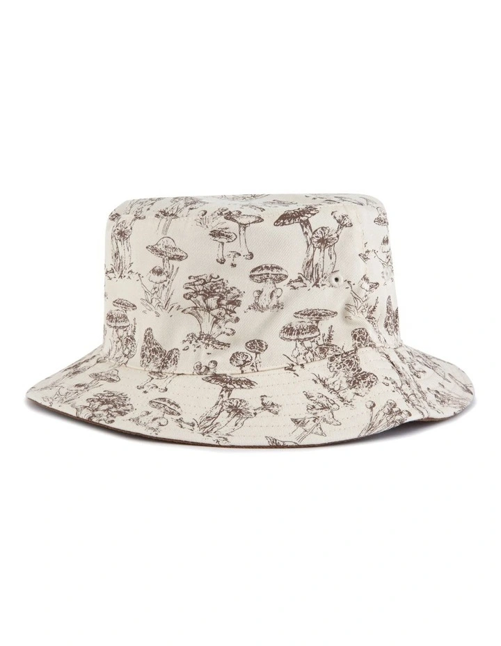 Mushroom Bucket Hat in Brown image 2