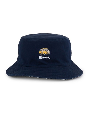 Gilroy Corona Reversible Kombi Bucket Hat in Blue | MYER