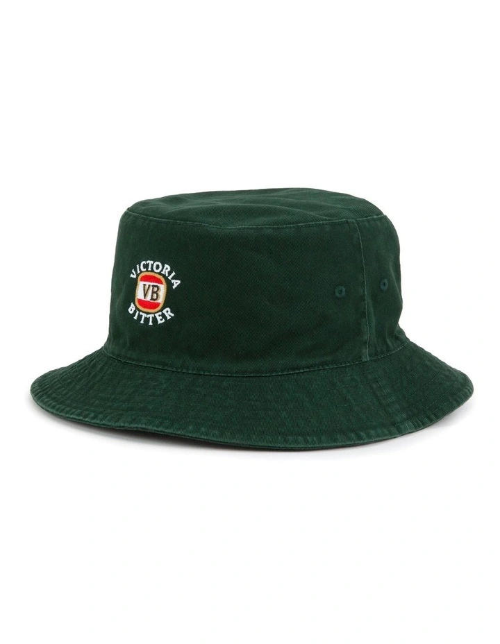 Victoria Bitter Tonal Reversible Bucket Hat in Green image 4