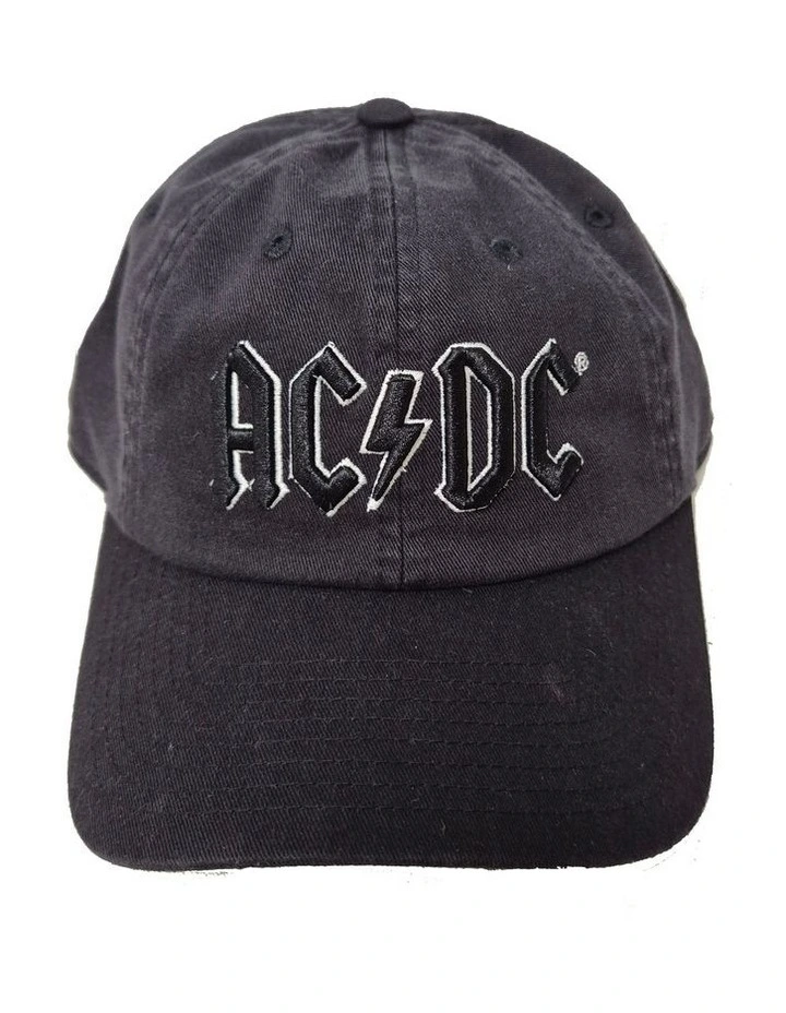 Ac/Dc Ball Park Cap in Black image 1