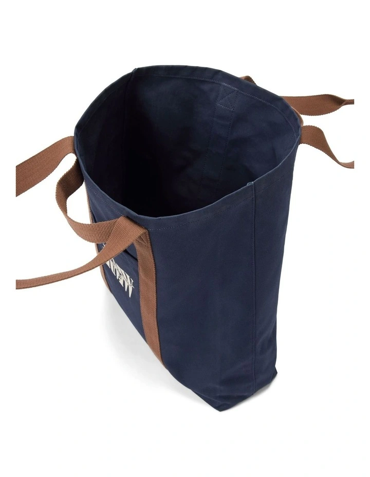Heritage Tote in Navy image 5