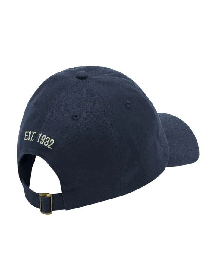 Mini Longhorn Twill Cap in Blue Wash image 3