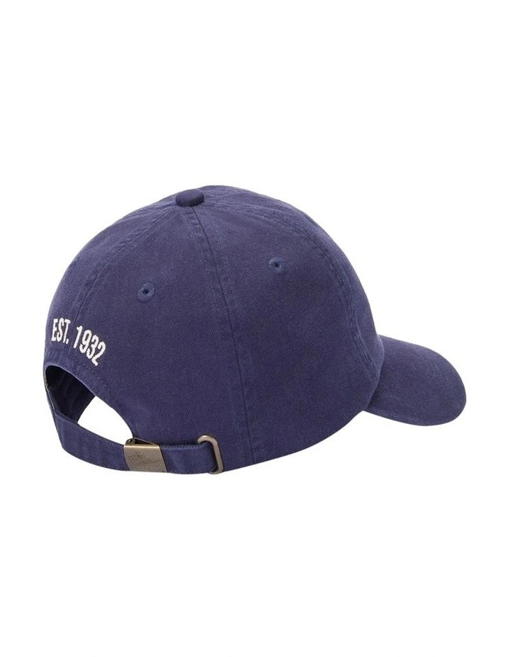 Heritage Twill Cap in Blue image 3