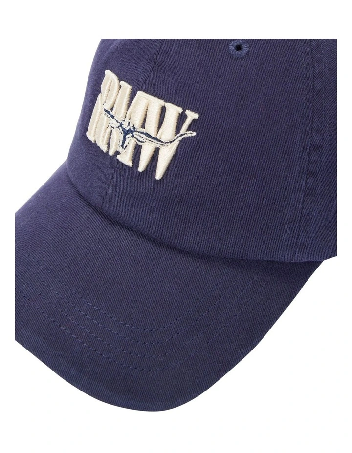 Heritage Twill Cap in Blue image 4