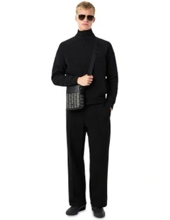 The Blend Satchel in Monogram Noir Gris