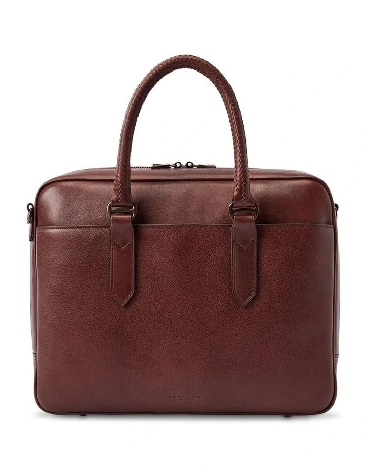 Farrier Signature Briefcase in Brown image 3