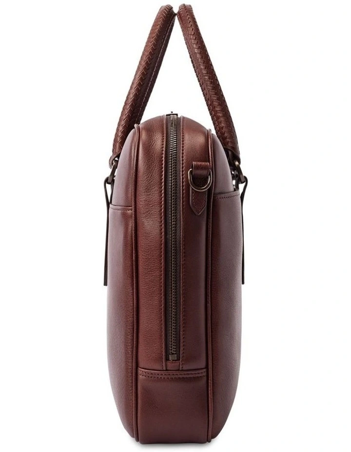 Farrier Signature Briefcase in Brown image 4