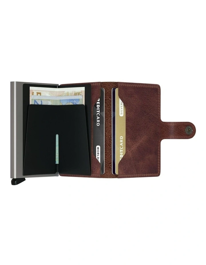 Miniwallet in Vintage Brown image 3