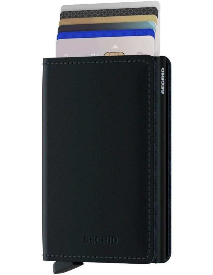 Slimwallet in Matte Black image 2