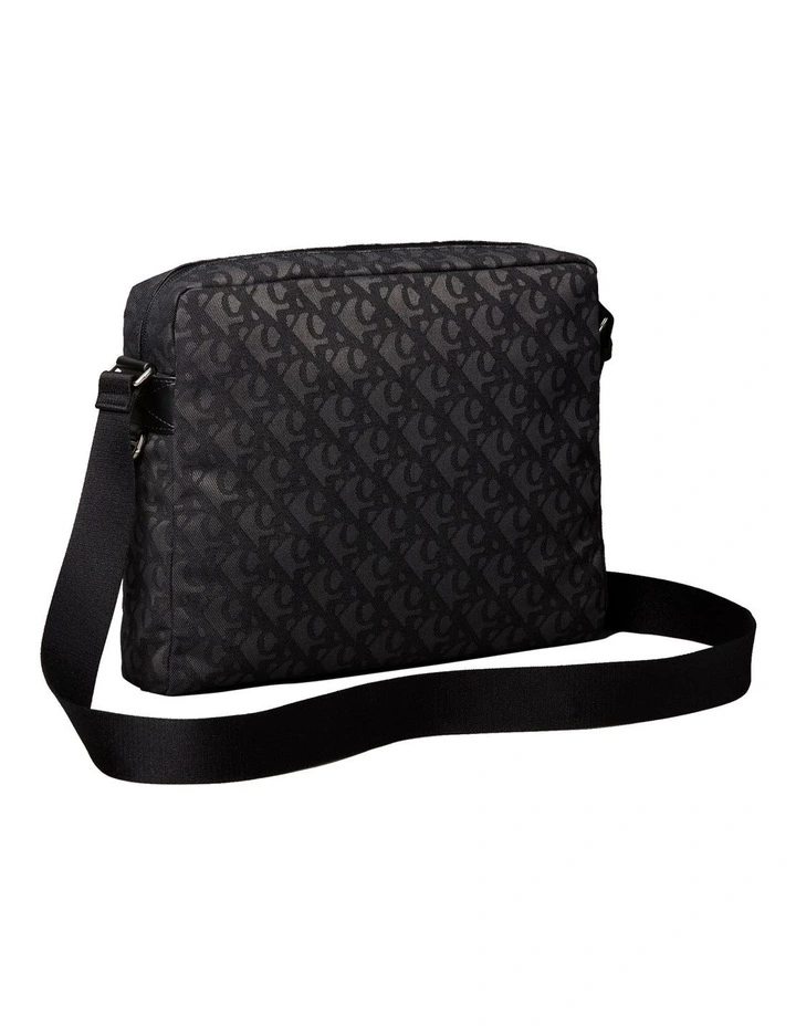 Unstructured Monogram Flight Bag in Black image 2